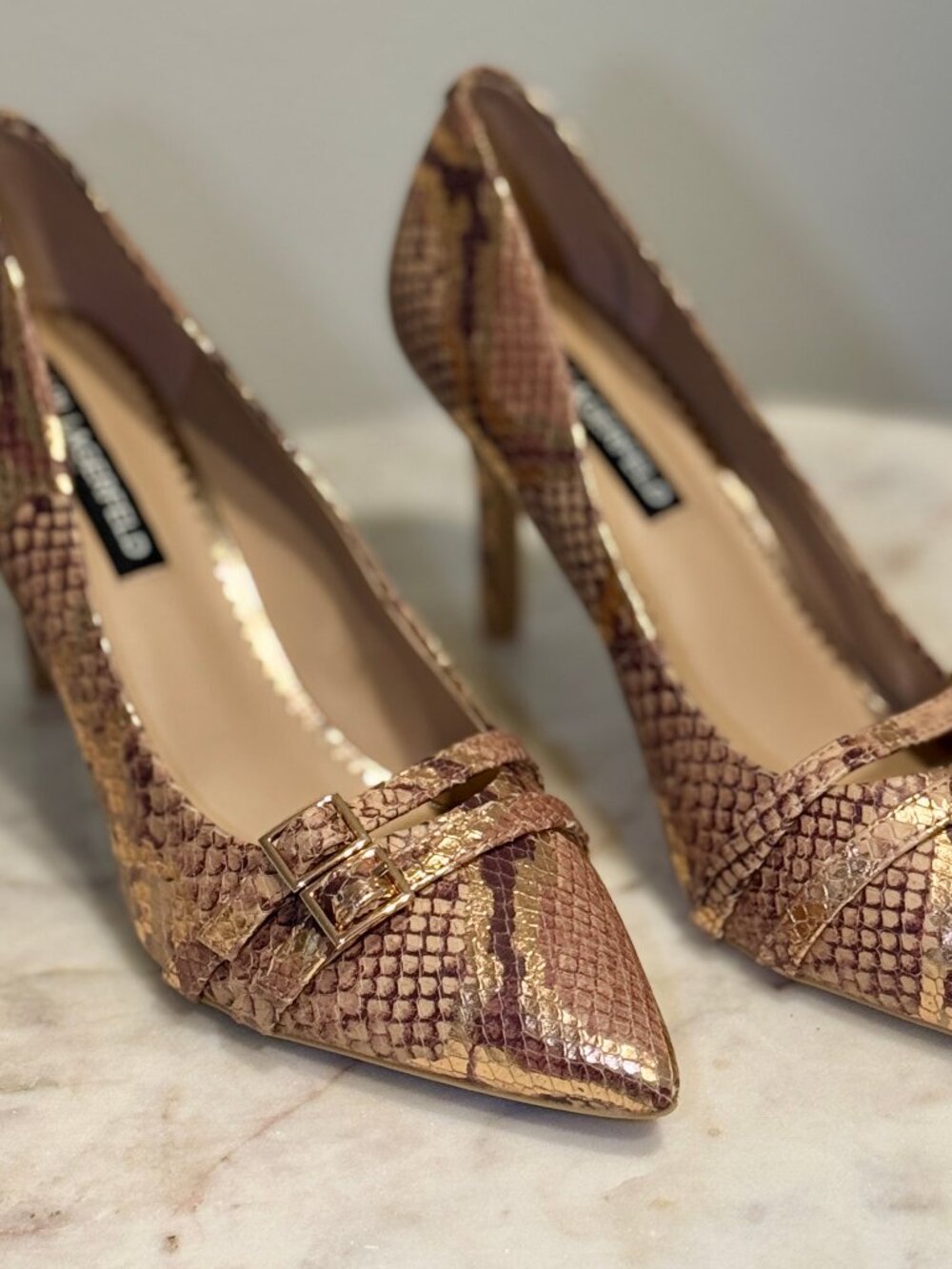 Karl Lagerfeld Paris "Radella" Pointed Toe Pumps